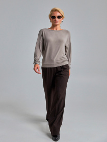 Джемпер TrikoBakh модель 3082-temnij-taup Фото