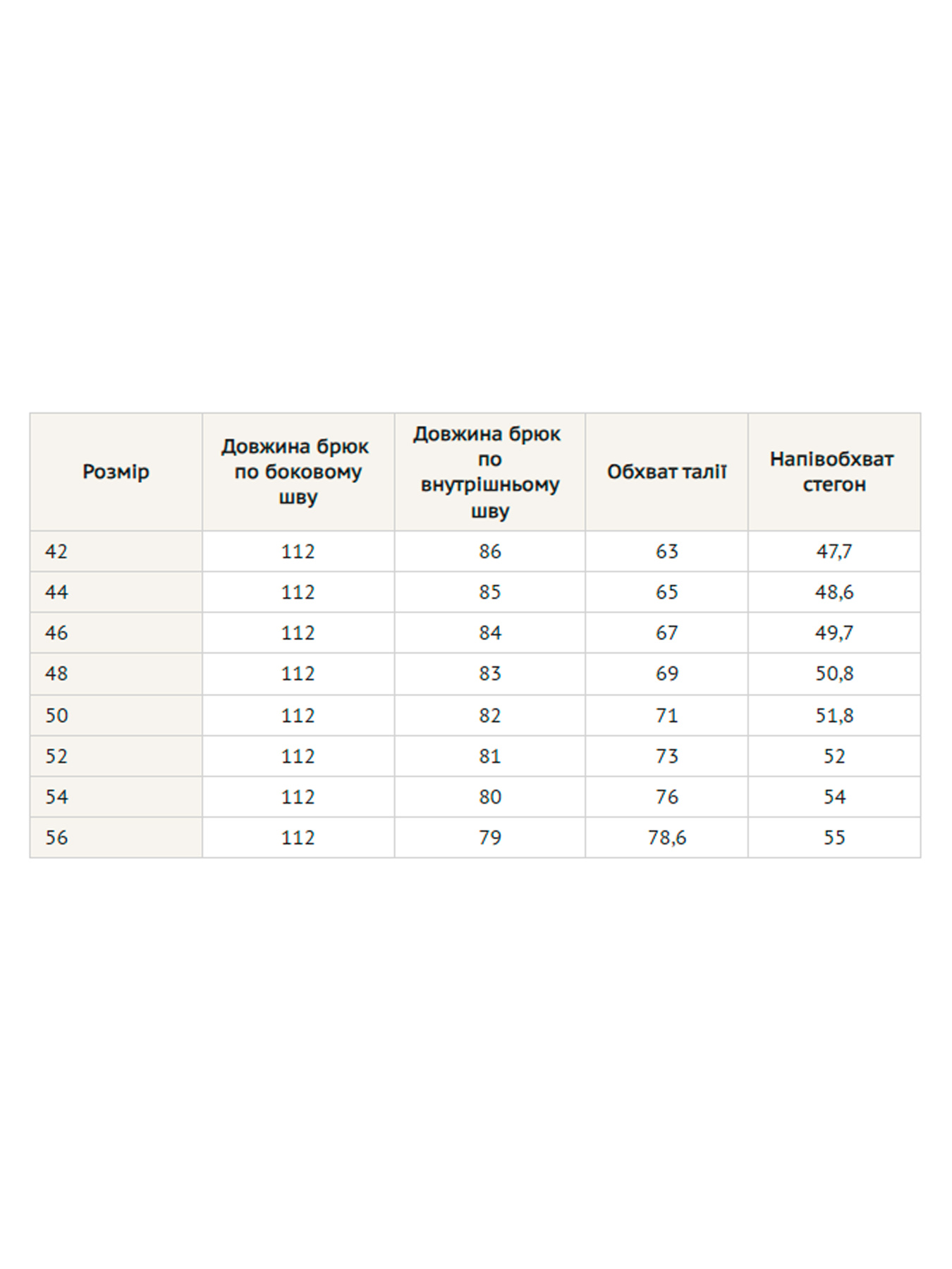 Класичні штани RiMari модель 05-bezh Фото