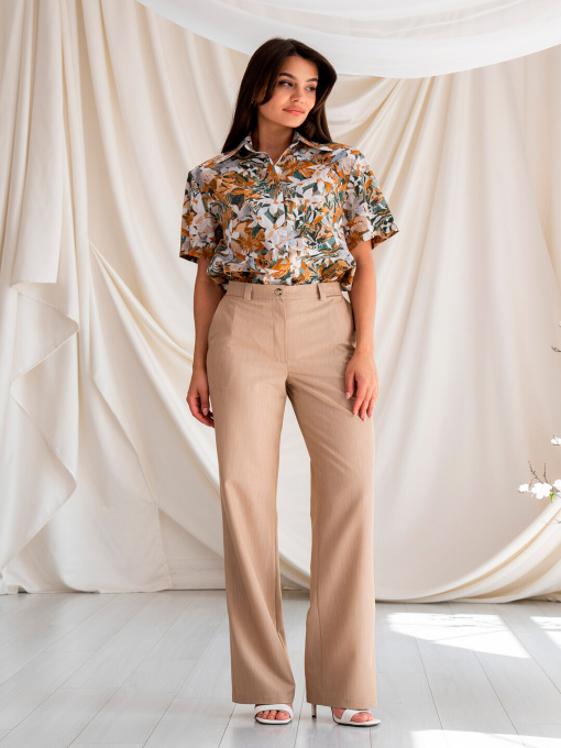 Классические штаны RiMari модель 05-bezh Фото