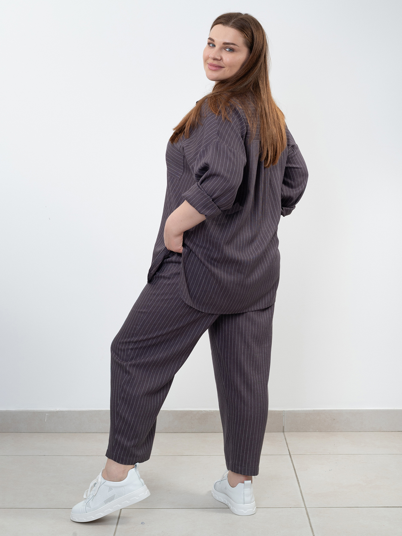 Брюки повседневные Nita модель shtani-n1412-1-25-graft Фото