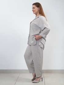 Повседневные штаны Nita модель shtani-n1412-1-25-popl Повседневные штаны Nita модель shtani-n1412-1-25-popl Фото