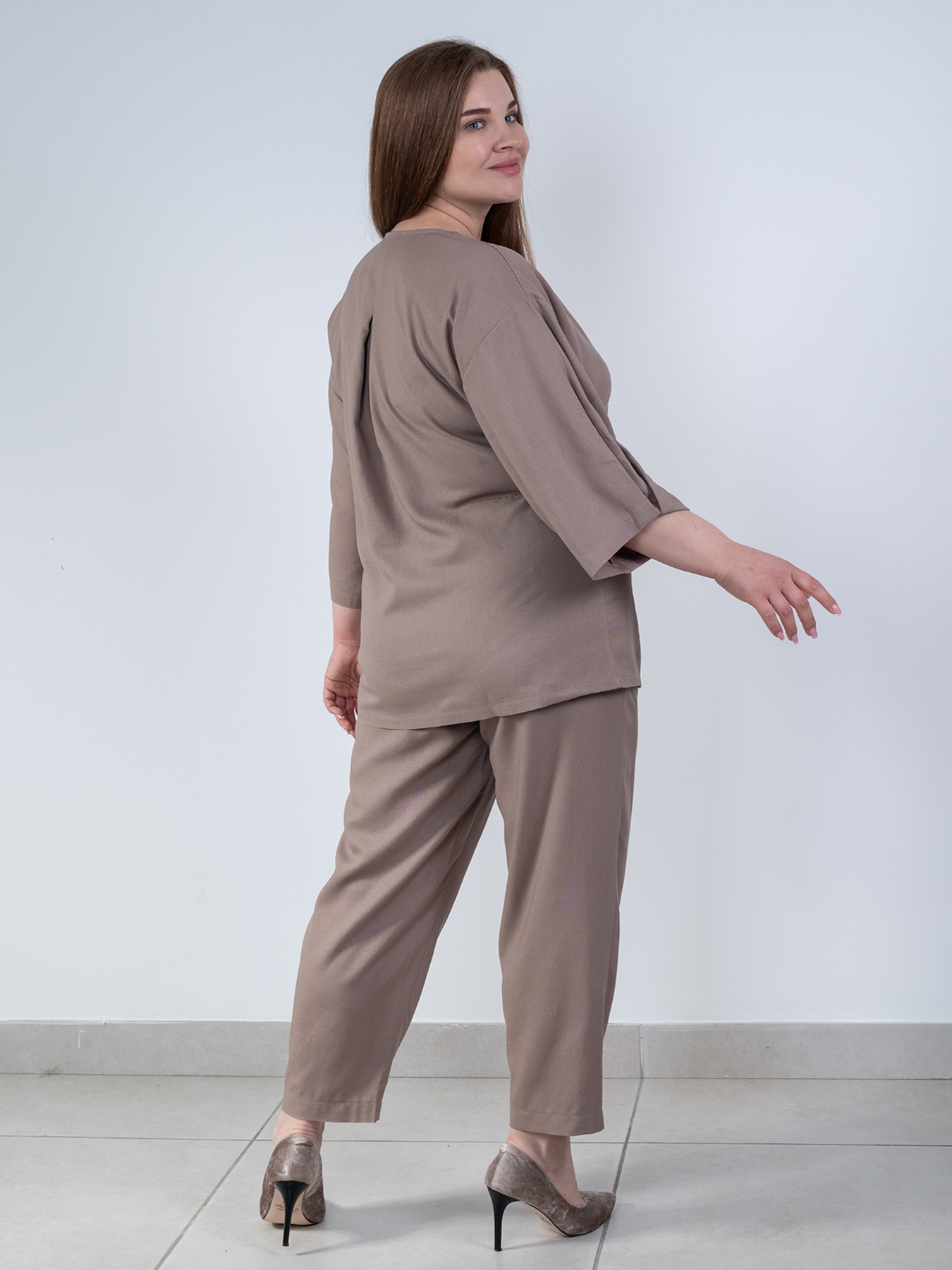 Кардиган Nita модель kmono-1701-25-karamelx Фото