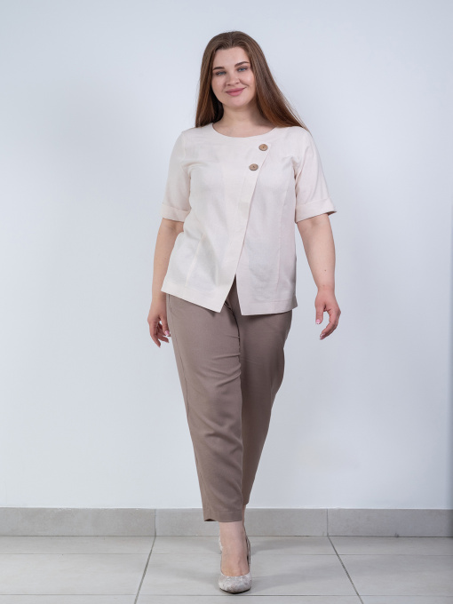 Повседневные штаны Nita модель bryuki-n1412-25-karamelx Фото