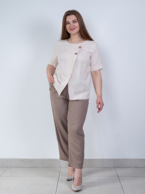 Повсякденні штани Nita модель bryuki-n1412-25-karamelx Фото