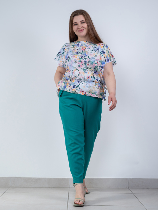 Повседневные штаны Nita модель bryuki-n1412-25-smaragd Фото