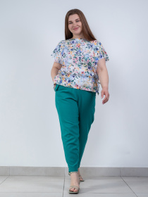 Повседневные штаны Nita модель bryuki-n1412-25-smaragd Фото