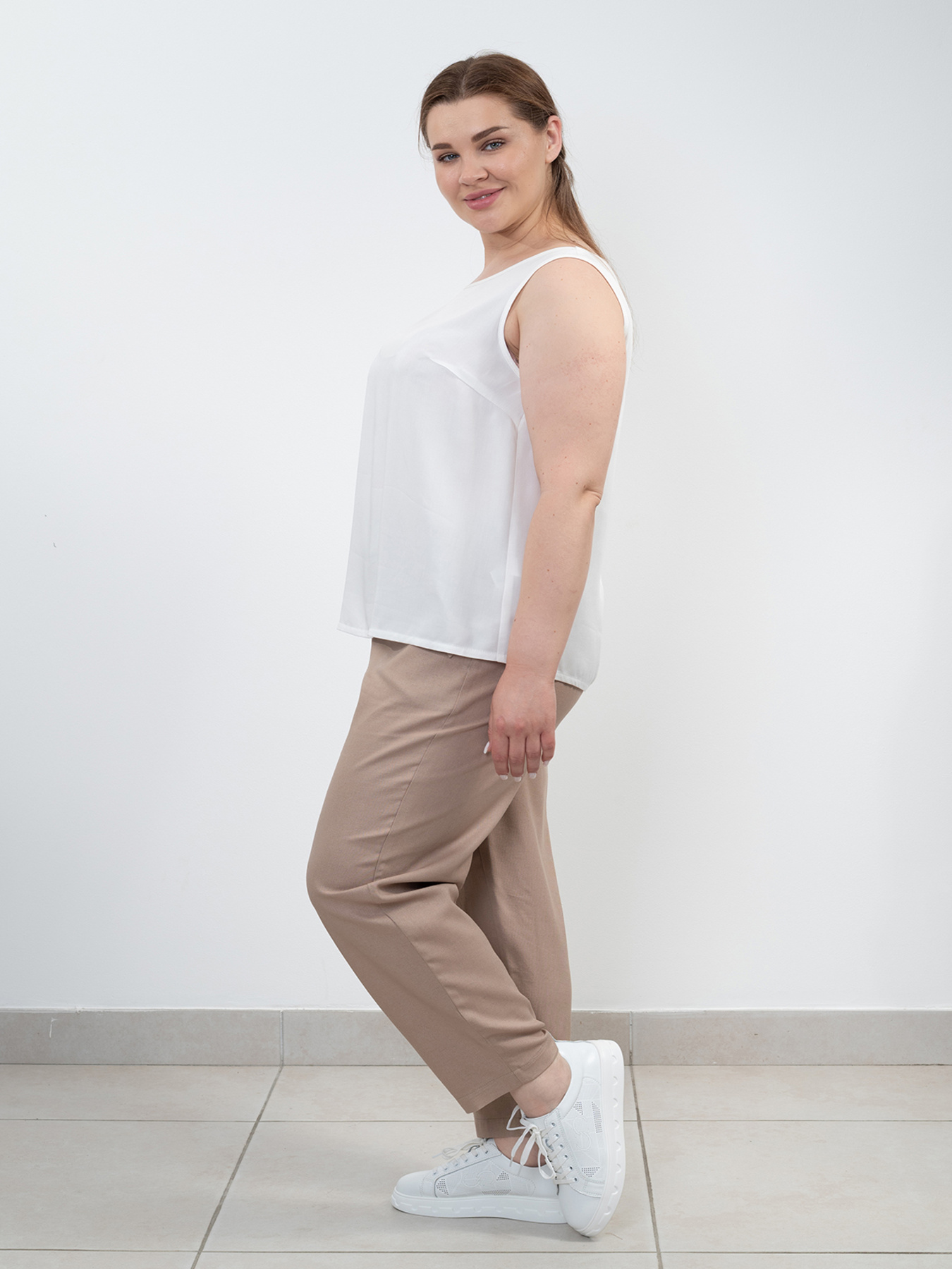 Брюки повседневные Nita модель bryuki-n1412-25-kakao Фото