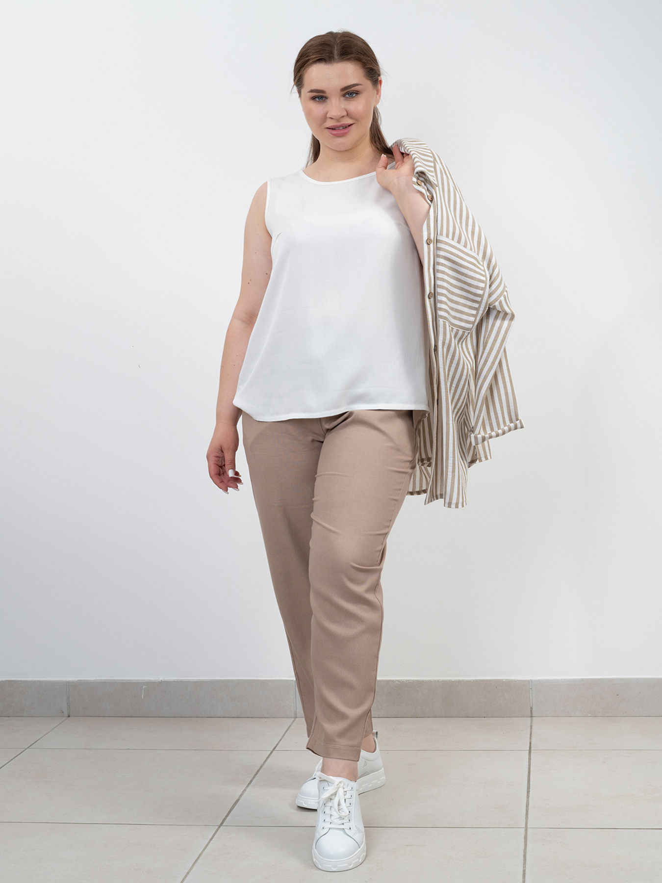 Брюки повседневные Nita модель bryuki-n1412-25-kakao Фото