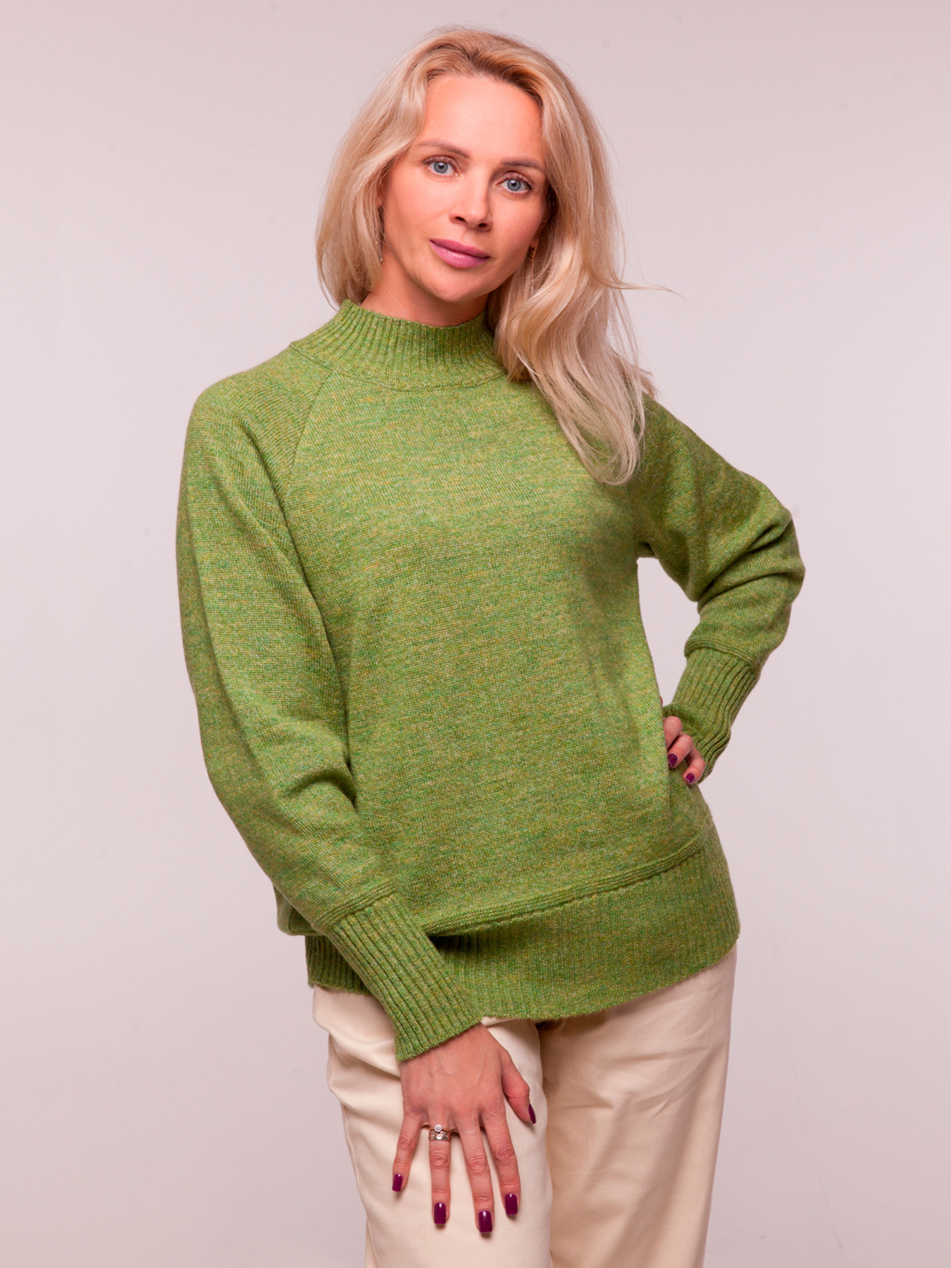 Джемпер Nita модель dzhemper-n2101-1-25-trava Фото