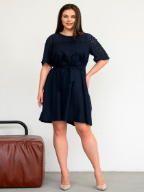 Платье миди RiMari модель 0325-temno-sinj Фото