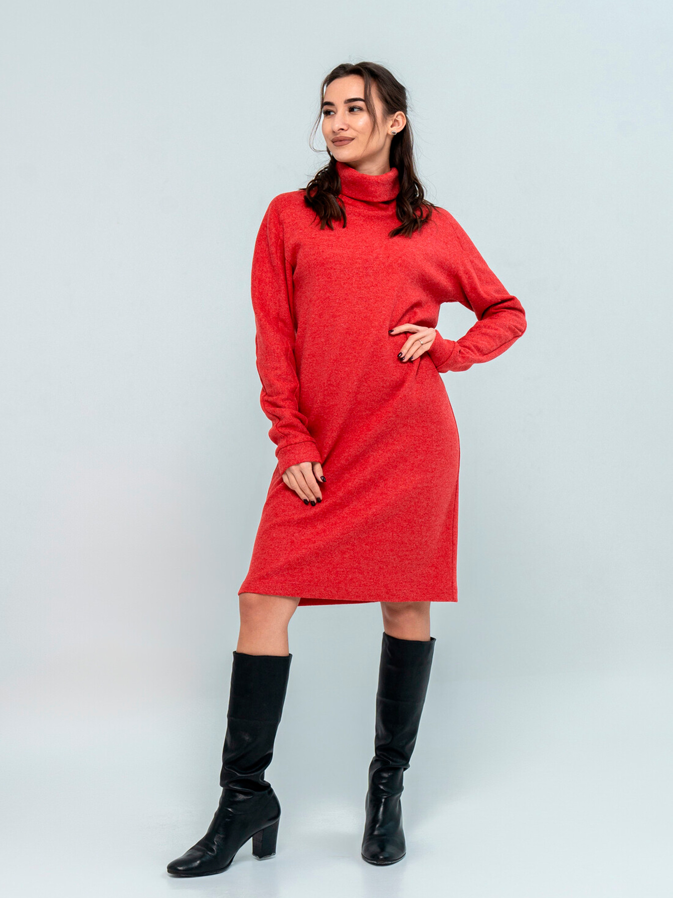 Платье миди RiMari модель 1623-terakot Фото