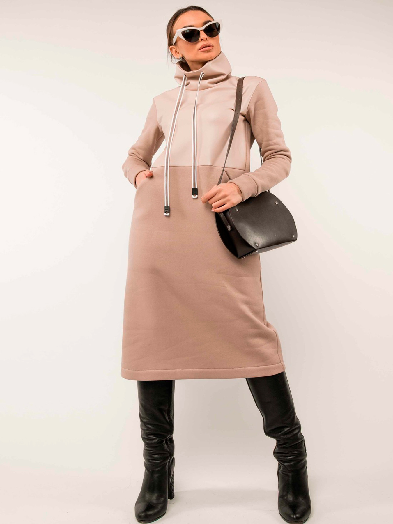 Платье миди RiMari модель 3420-bezh Фото