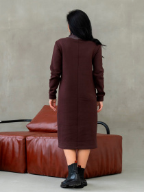 Платье миди RiMari модель 3420-shokolad Фото