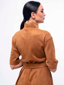 Платье миди RiMari модель 0319-karamelx Фото