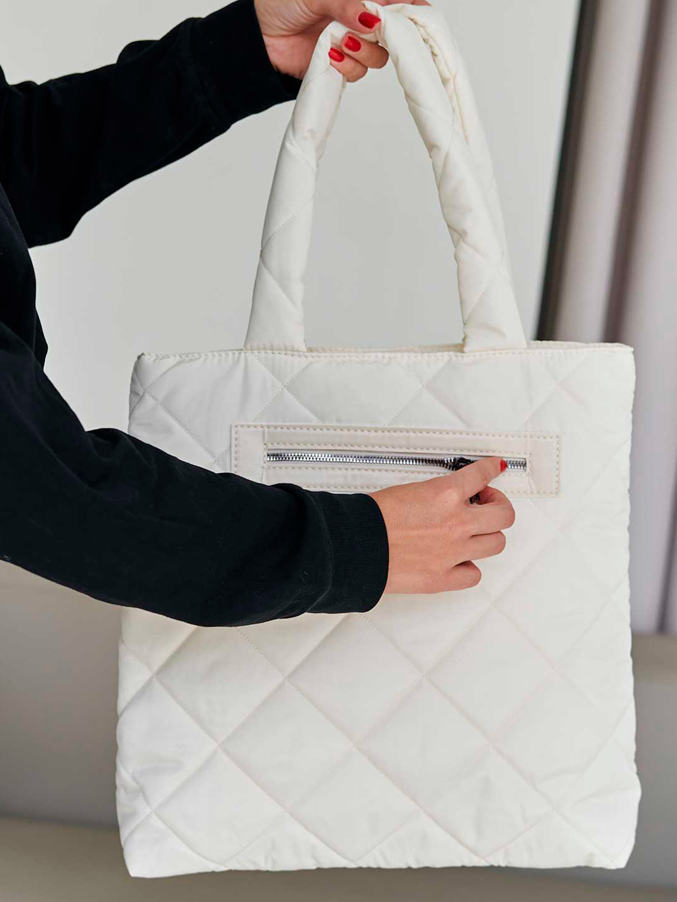 Шоппер WeLassie модель zhnocha-sumka-mila-molochna Фото