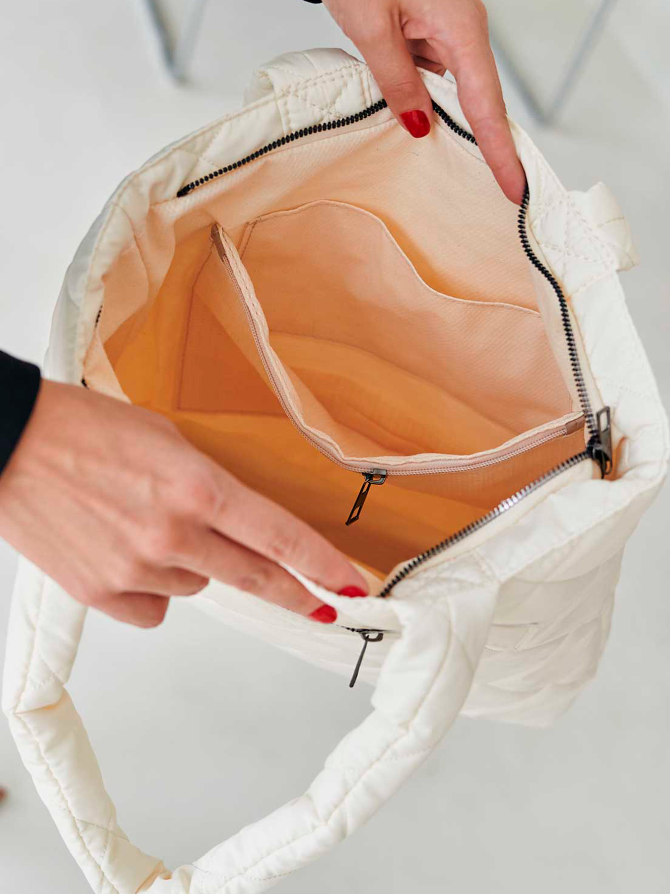 Шоппер WeLassie модель zhnocha-sumka-mila-molochna Фото