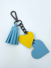 Брелок WeLassie модель zhnochij-patrotichnij-brelok-na-sumku-welassie-zhovto-blakitnij Фото