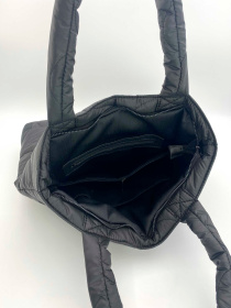 Шоппер WeLassie модель sumka-zhnocha-mila-chornij Шоппер WeLassie модель sumka-zhnocha-mila-chornij Фото