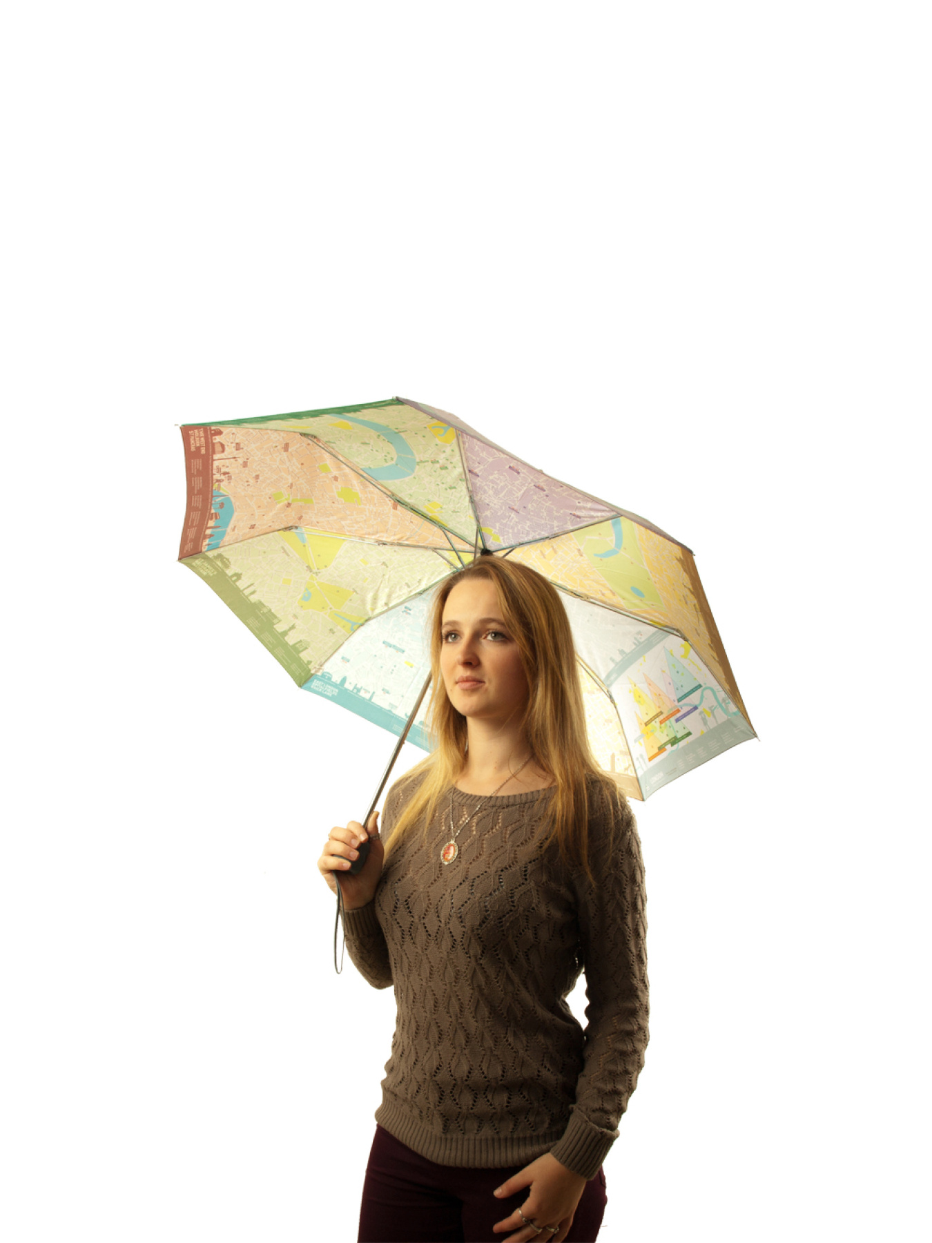 Зонт Fulton Umbrellas Brollymap модель L761-022498 Фото