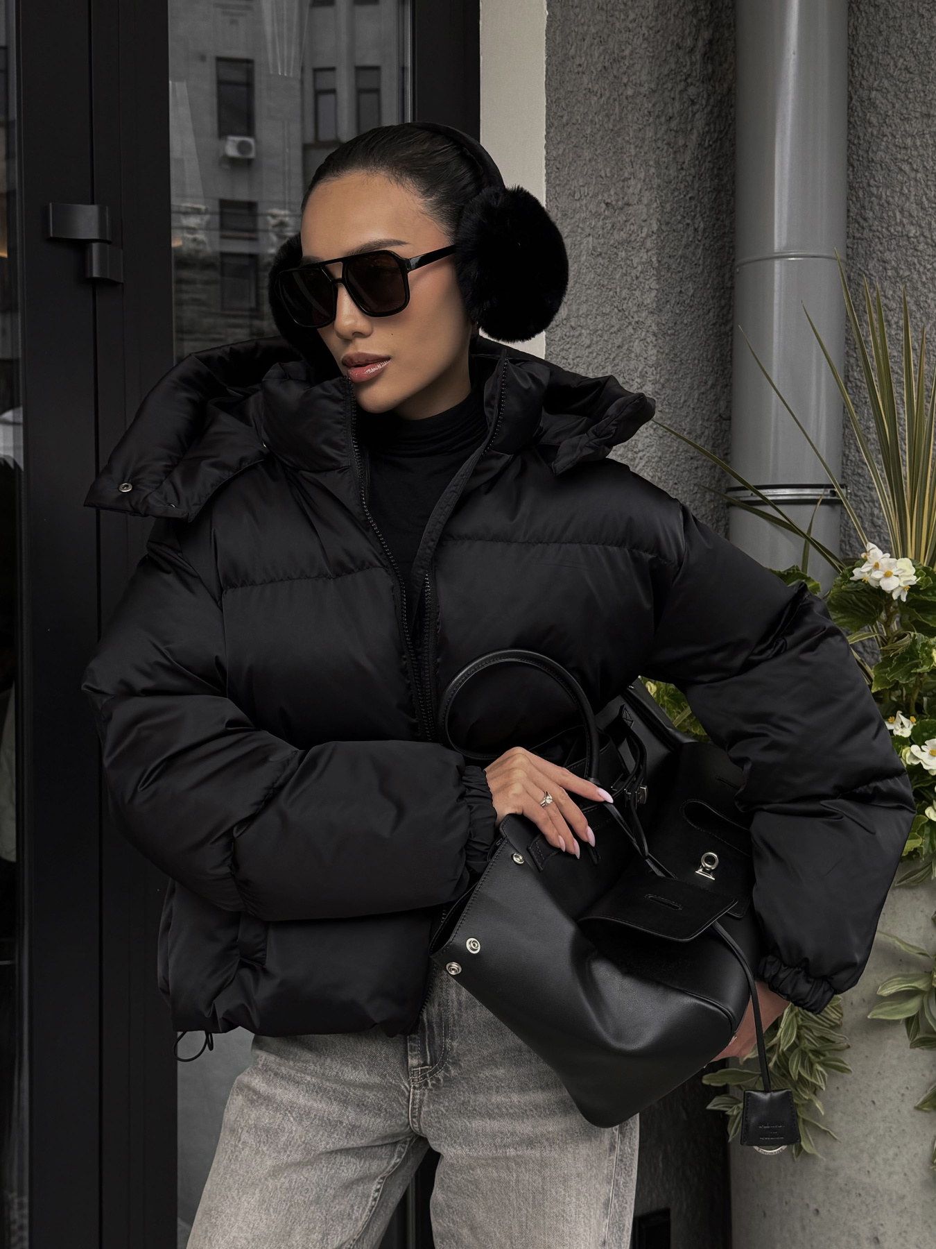 Пуховик Jadone Fashion модель Pufi_chor Фото