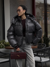 Пуховик Jadone Fashion модель Pufi_grafit Фото