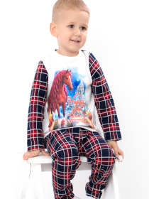 Пижама Носи своє модель 6076-f-2-horse Фото