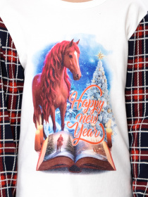 Пижама Носи своє модель 6076-f-2-horse Пижама Носи своє модель 6076-f-2-horse Фото