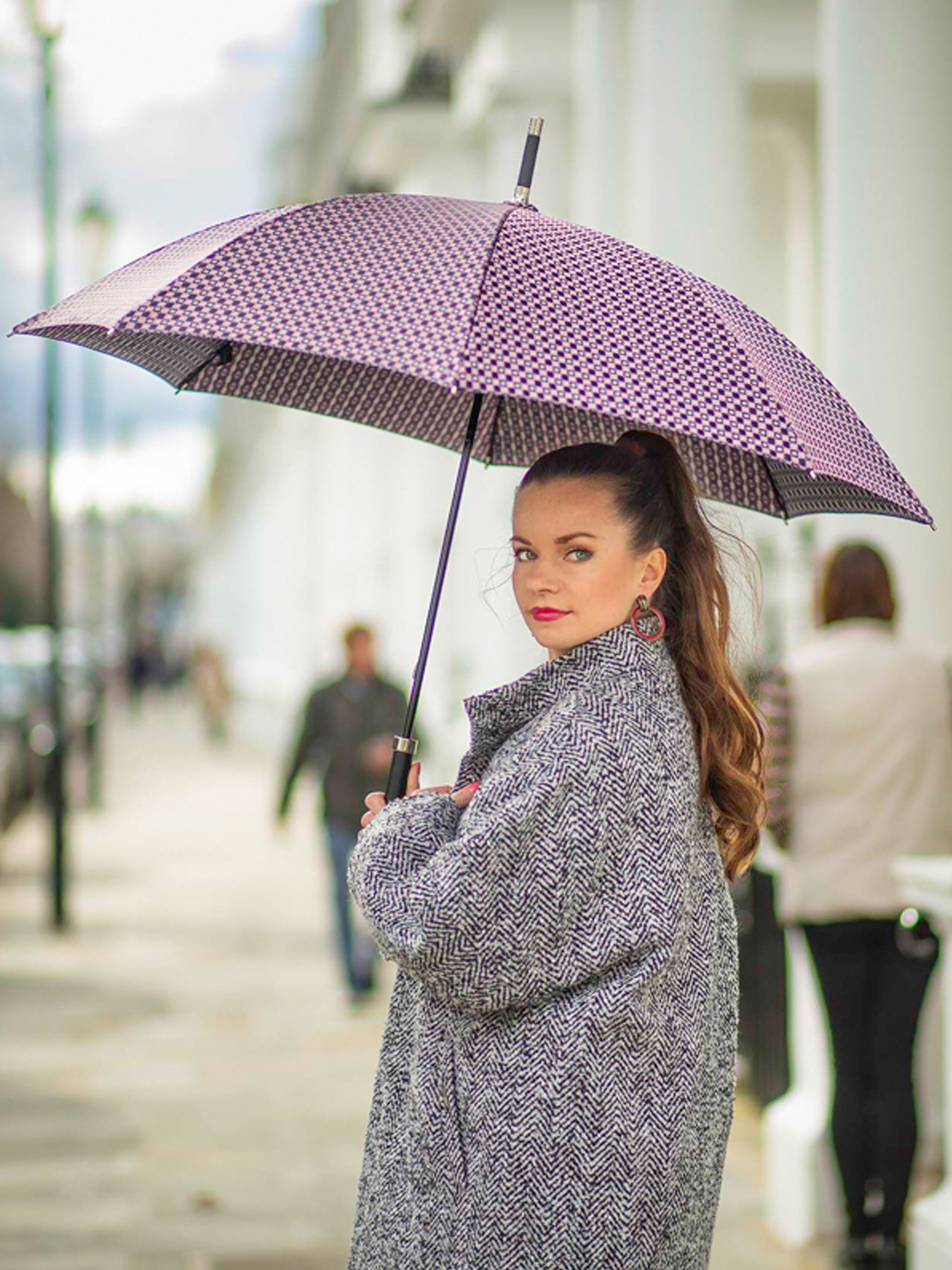 Зонт-трость Fulton Umbrellas Diamond Princess модель L850-035139 Фото