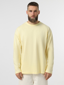 Лонгслів Ейсік Оверсайз модель LonhslivZoltyi Фото