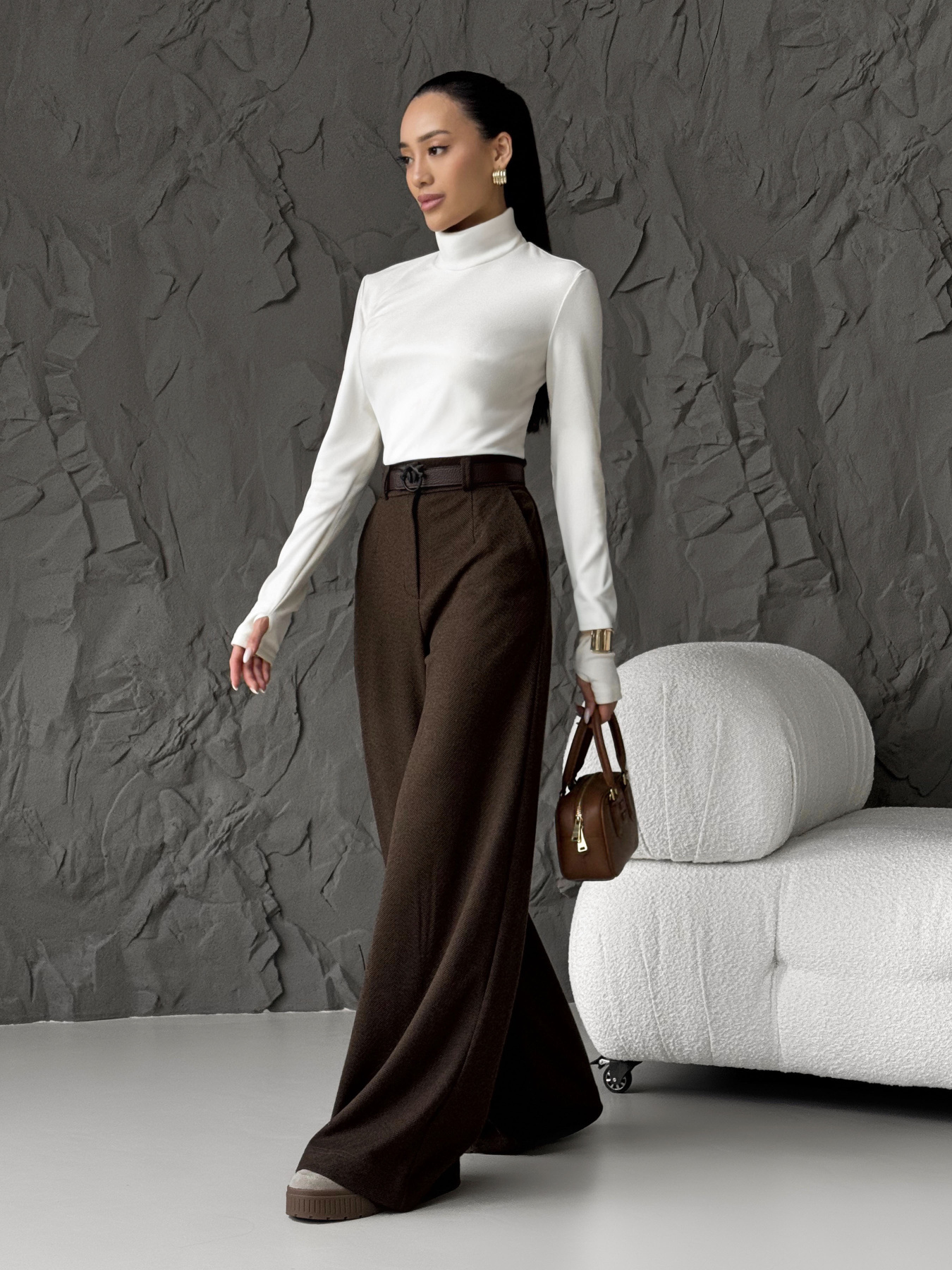 Штани палаццо Jadone Fashion модель Bryuki_Fiva_choko Фото