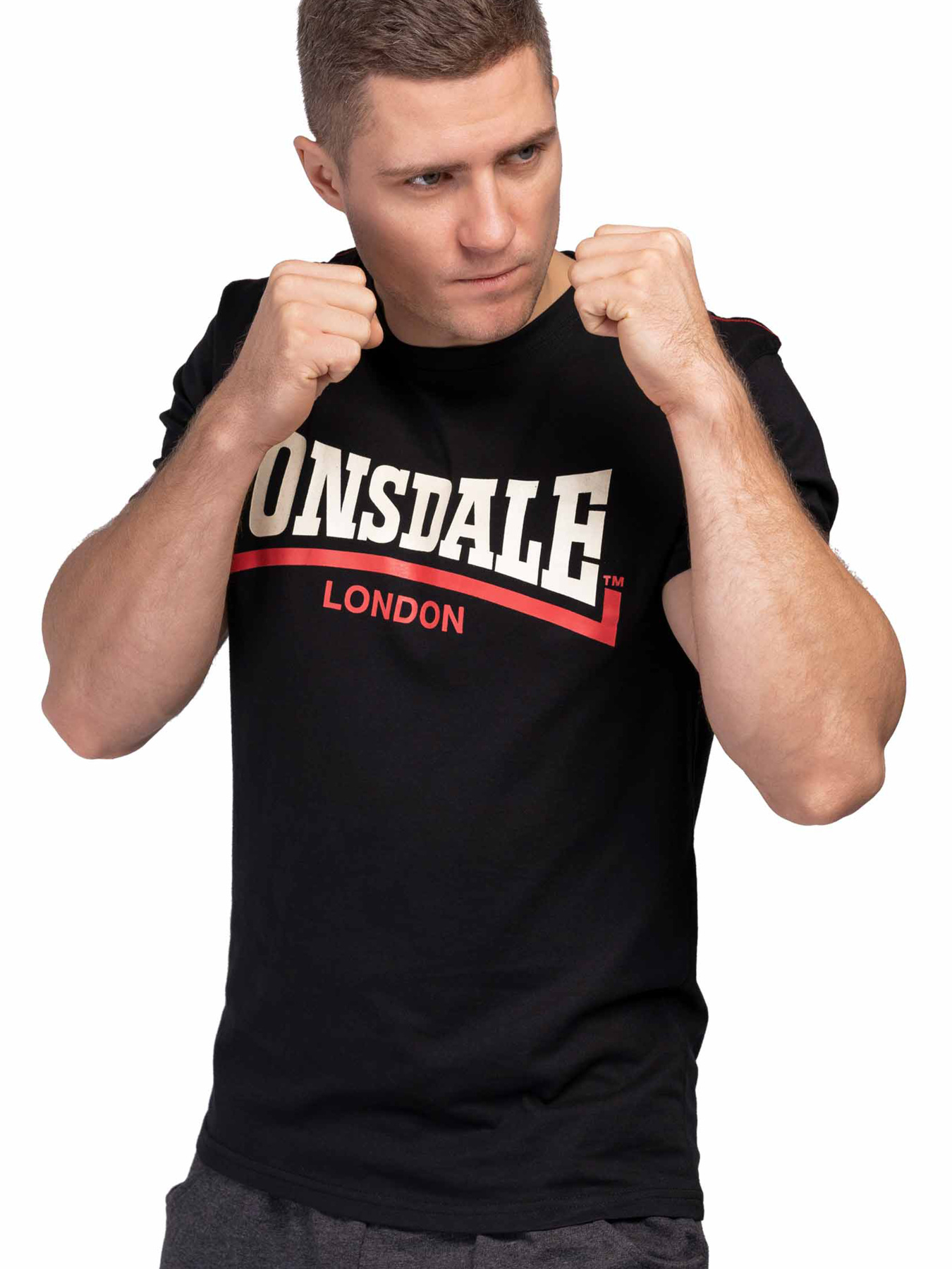 Футболка Lonsdale TWO TONE модель 113170 Фото