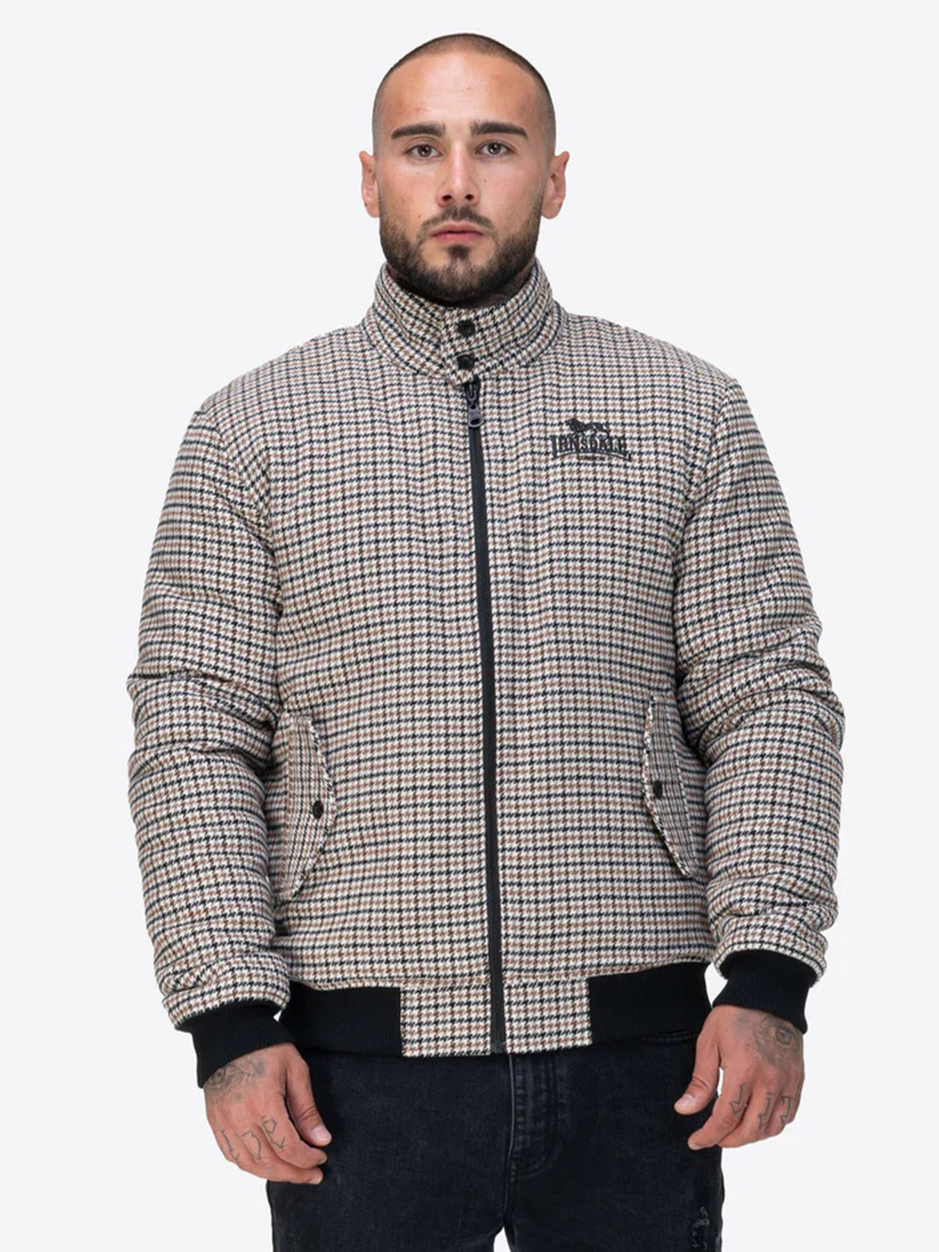Бомбер Lonsdale CLASSIC CHECK модель 117824 Фото