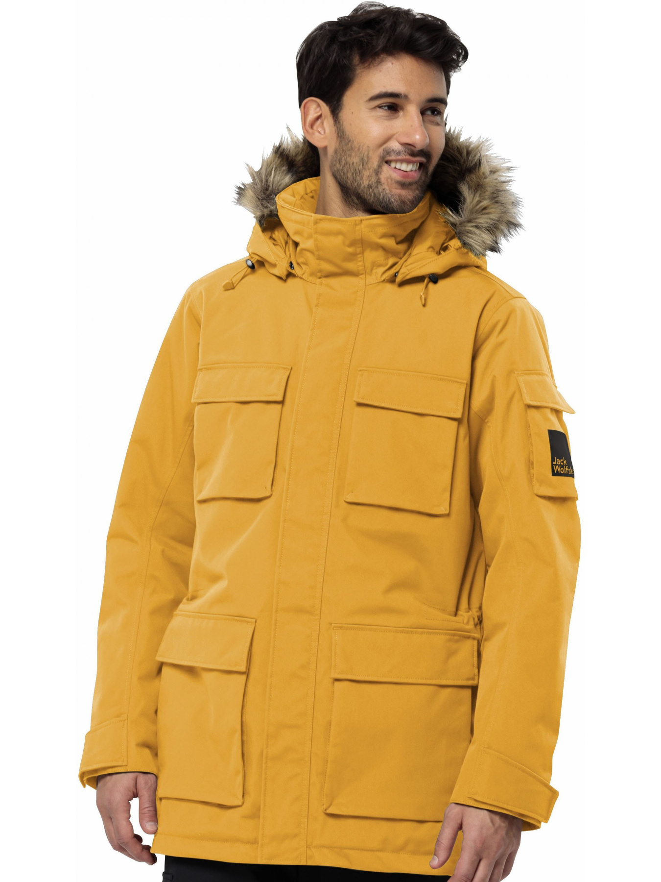 Парка Jack Wolfskin Glacier canyon parka модель 1107674_M0042 Фото
