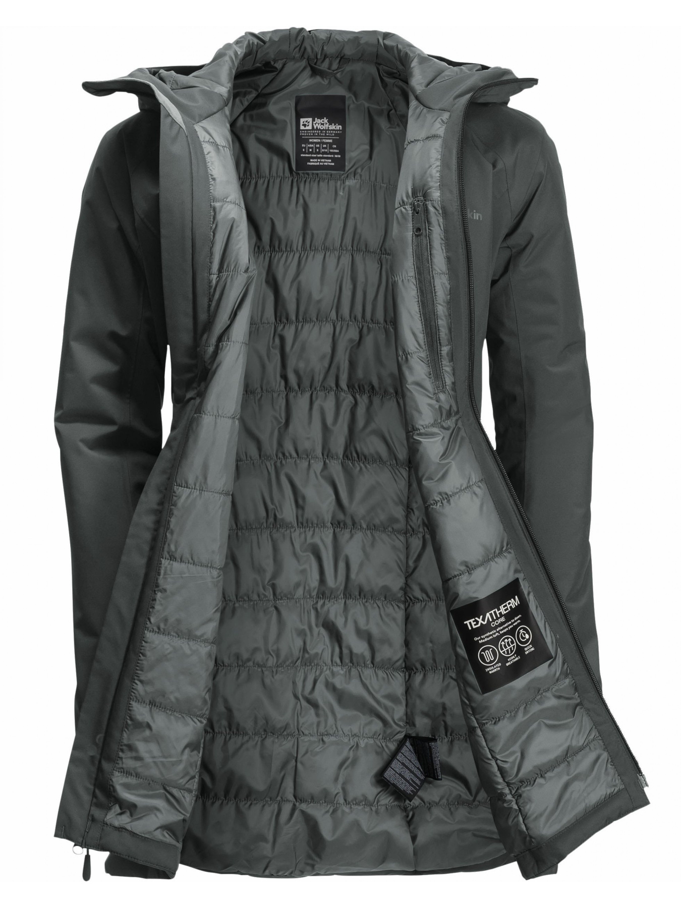 Зимняя куртка Jack Wolfskin Heidelstein ins jkt w модель 1115681_4136 Фото