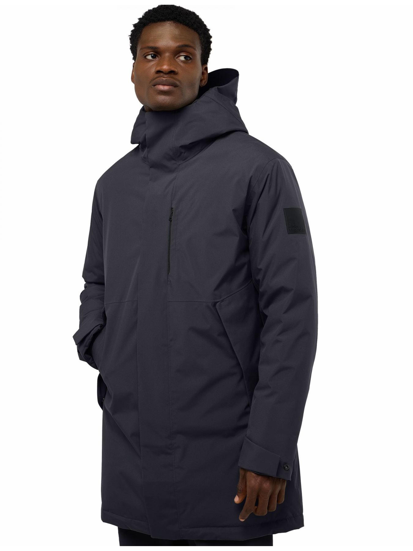 Пуховик Jack Wolfskin Brandenburger coat m rds модель A60201_C0413 Фото