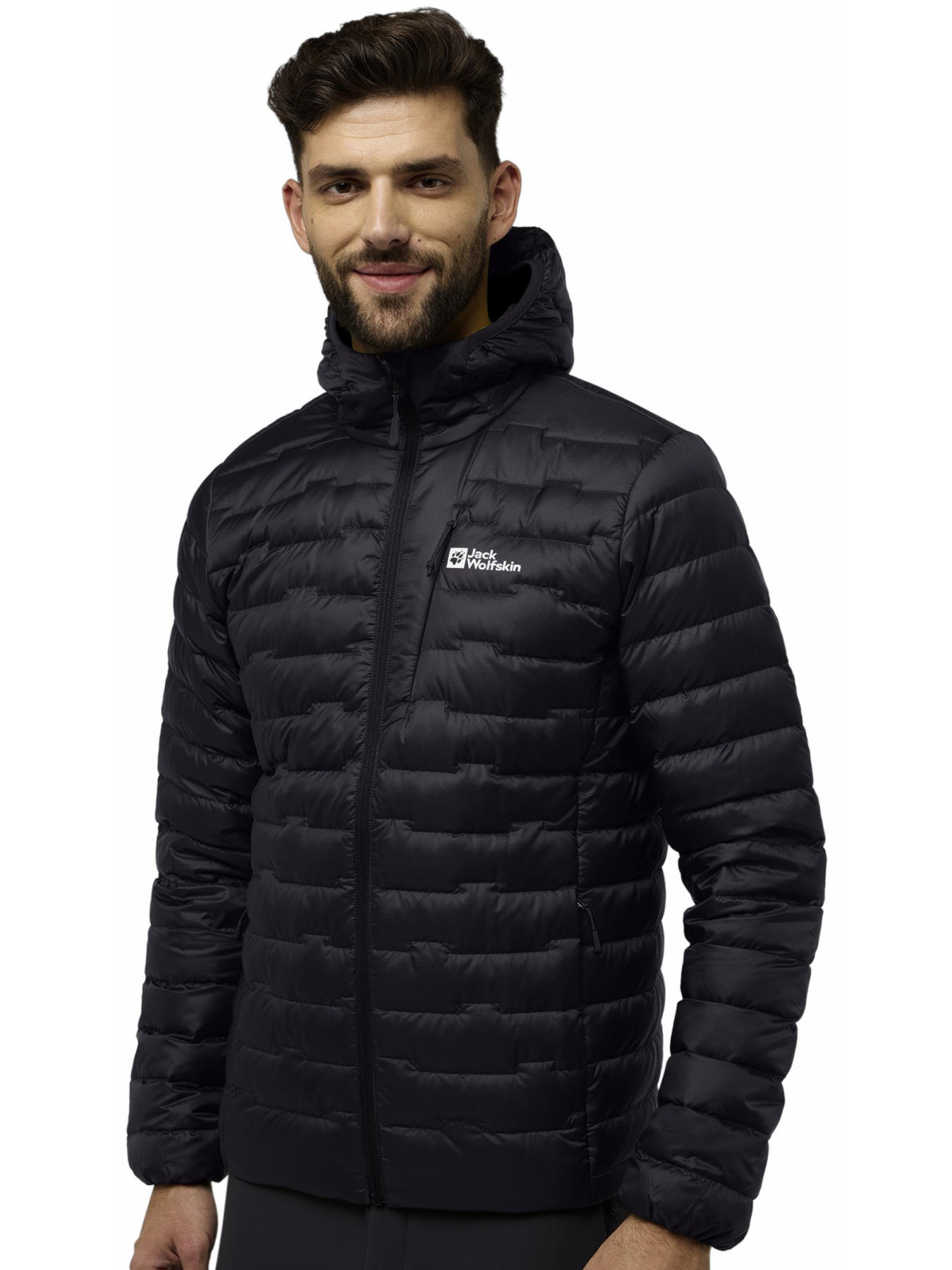 Пуховик Jack Wolfskin Passamani down hoody m rds модель A61831_6350 Фото