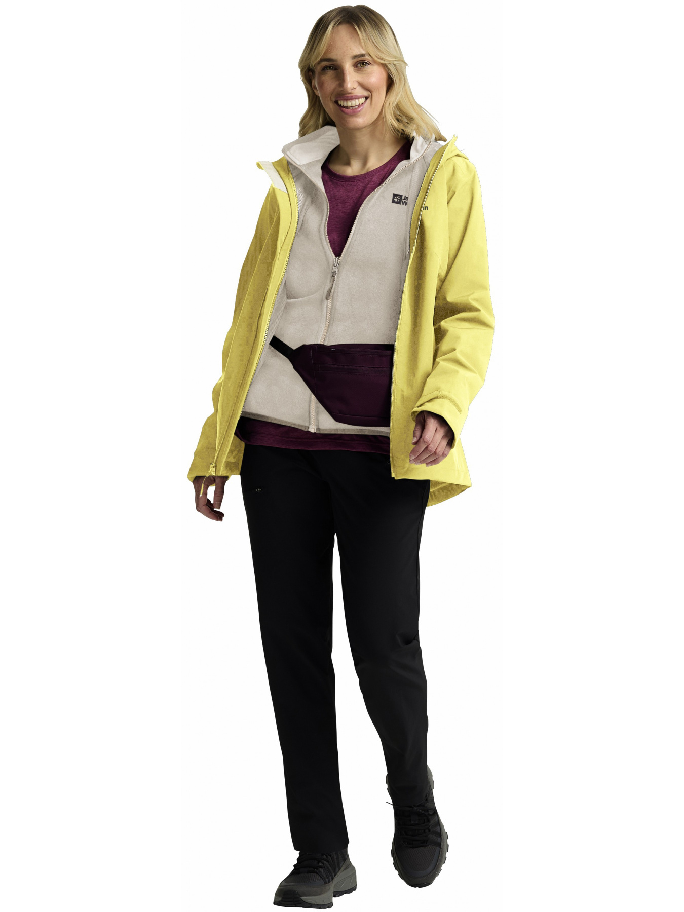 Зимняя куртка Jack Wolfskin Moonrise 3in1 jkt w модель 1115621_M0064 Фото