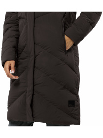 Пуховик Jack Wolfskin Marienplatz coat w rds модель 1206971_D0108 Фото