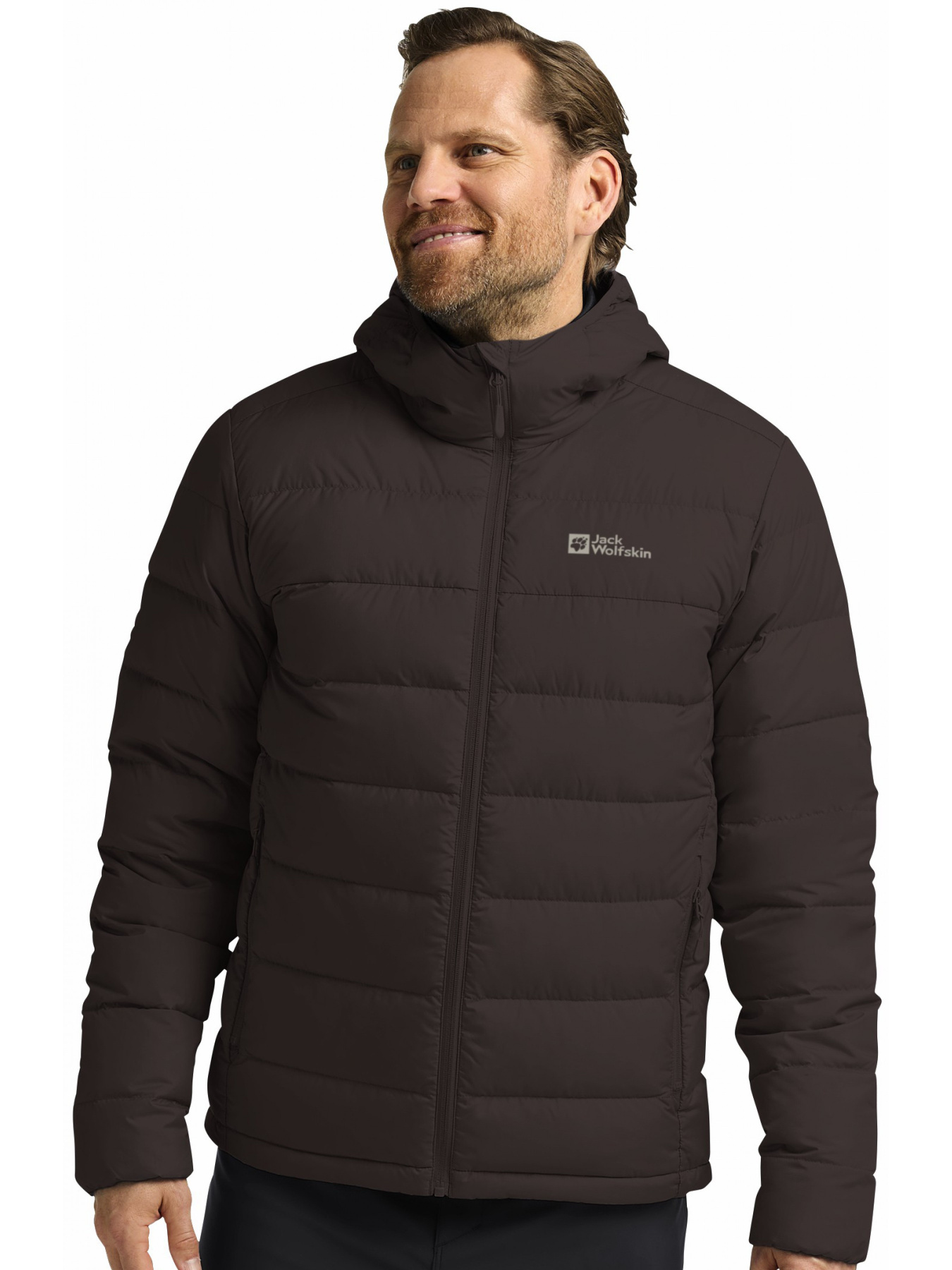 Пуховик Jack Wolfskin Ather down hoody m rds модель 1207671_D0108 Фото