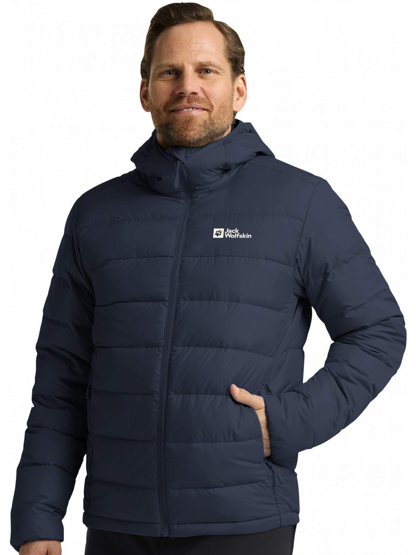 Куртки и дубленки Jack Wolfskin Ather down hoody m rds модель 1207671_T0352 Фото