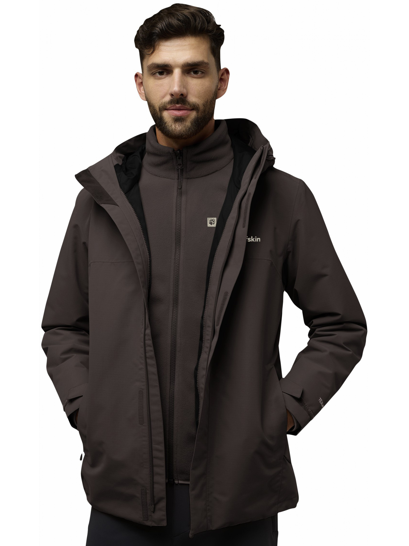 Зимова куртка Jack Wolfskin Altenberg 3in1 jkt m модель A61864_D0108 Фото