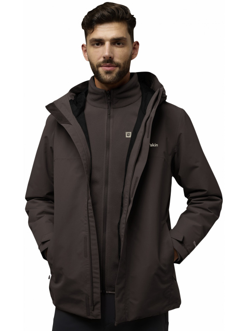 Зимняя куртка Jack Wolfskin Altenberg 3in1 jkt m модель A61864_D0108 Фото