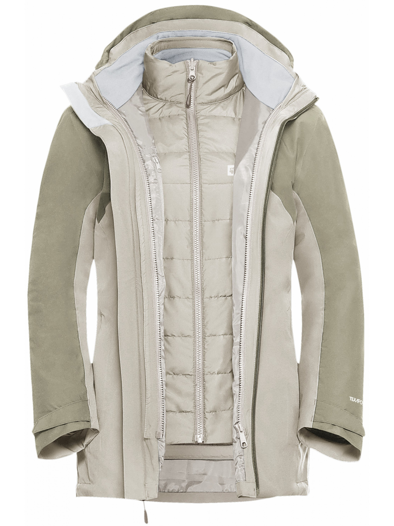 Зимняя куртка Jack Wolfskin Hunberg 3in1 jkt w модель A62510_A0056 Фото