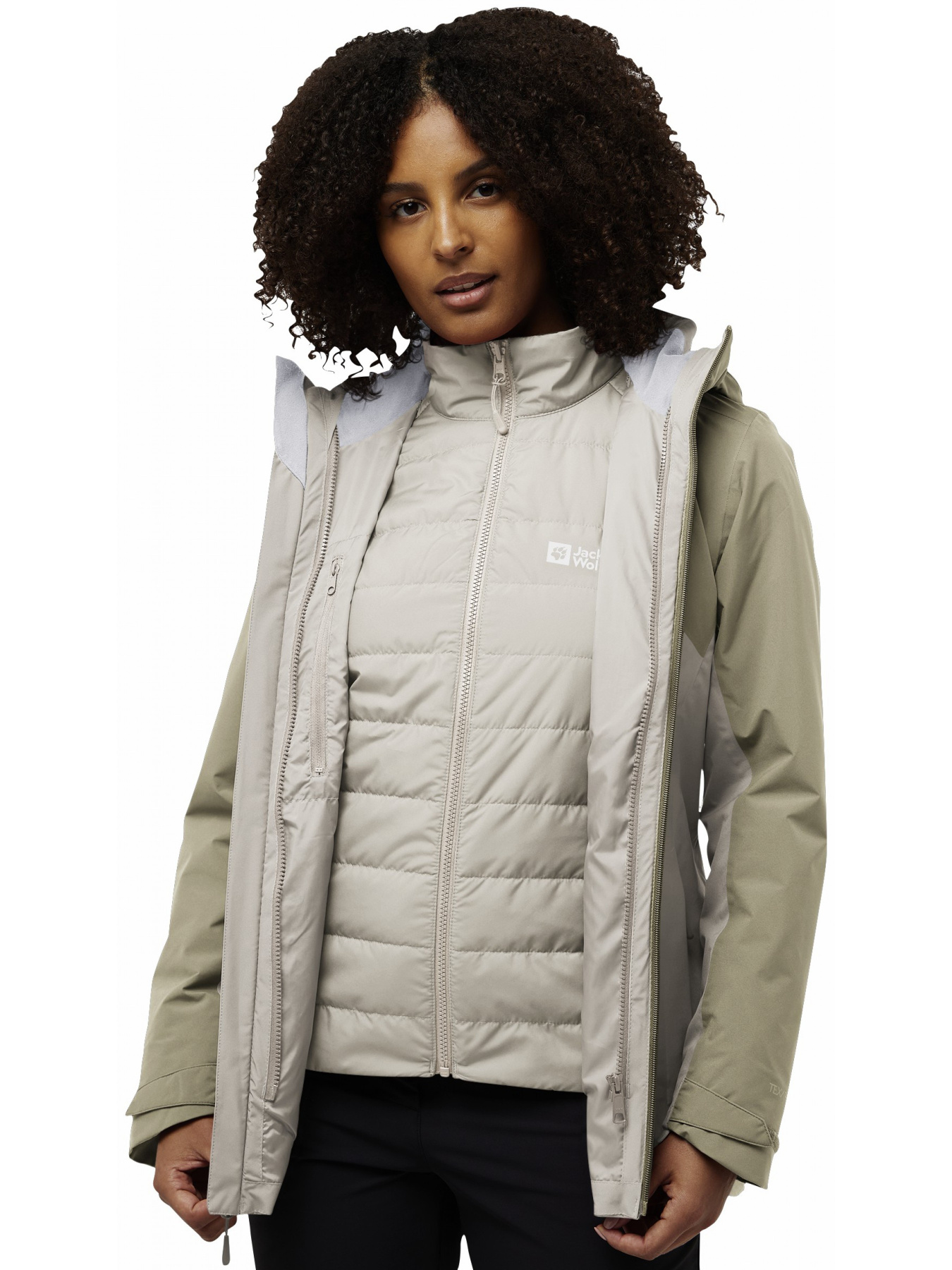 Зимняя куртка Jack Wolfskin Hunberg 3in1 jkt w модель A62510_A0056 Фото