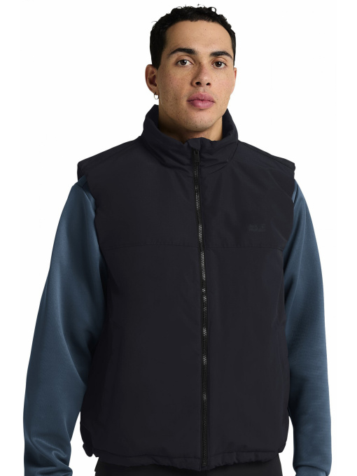 Куртки и дубленки Jack Wolfskin Glacier shield vest m модель A65025_C0413 Фото