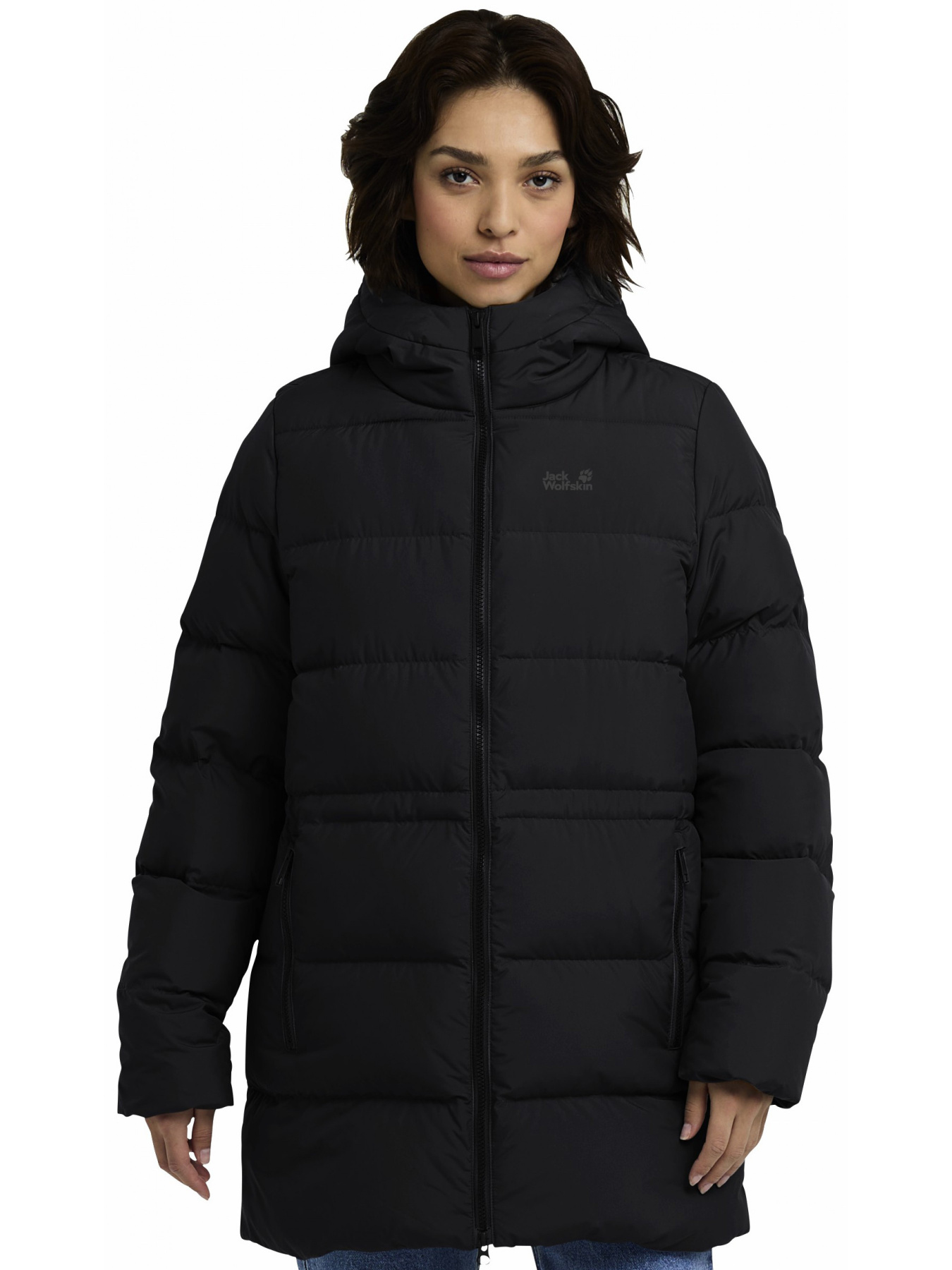 Пуховик Jack Wolfskin Frozen palace long jkt w rds модель A65096_6000 Фото