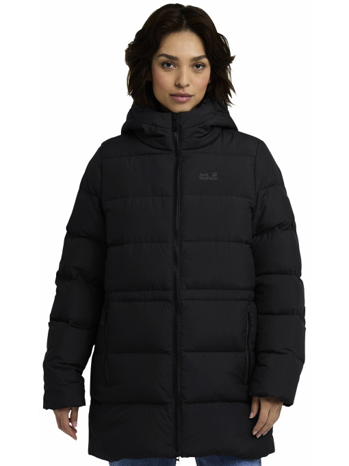 Пуховик Jack Wolfskin Frozen palace long jkt w rds модель A65096_6000 Фото