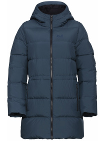 Пуховик Jack Wolfskin Frozen palace long jkt w rds модель A65096_C0539 Фото