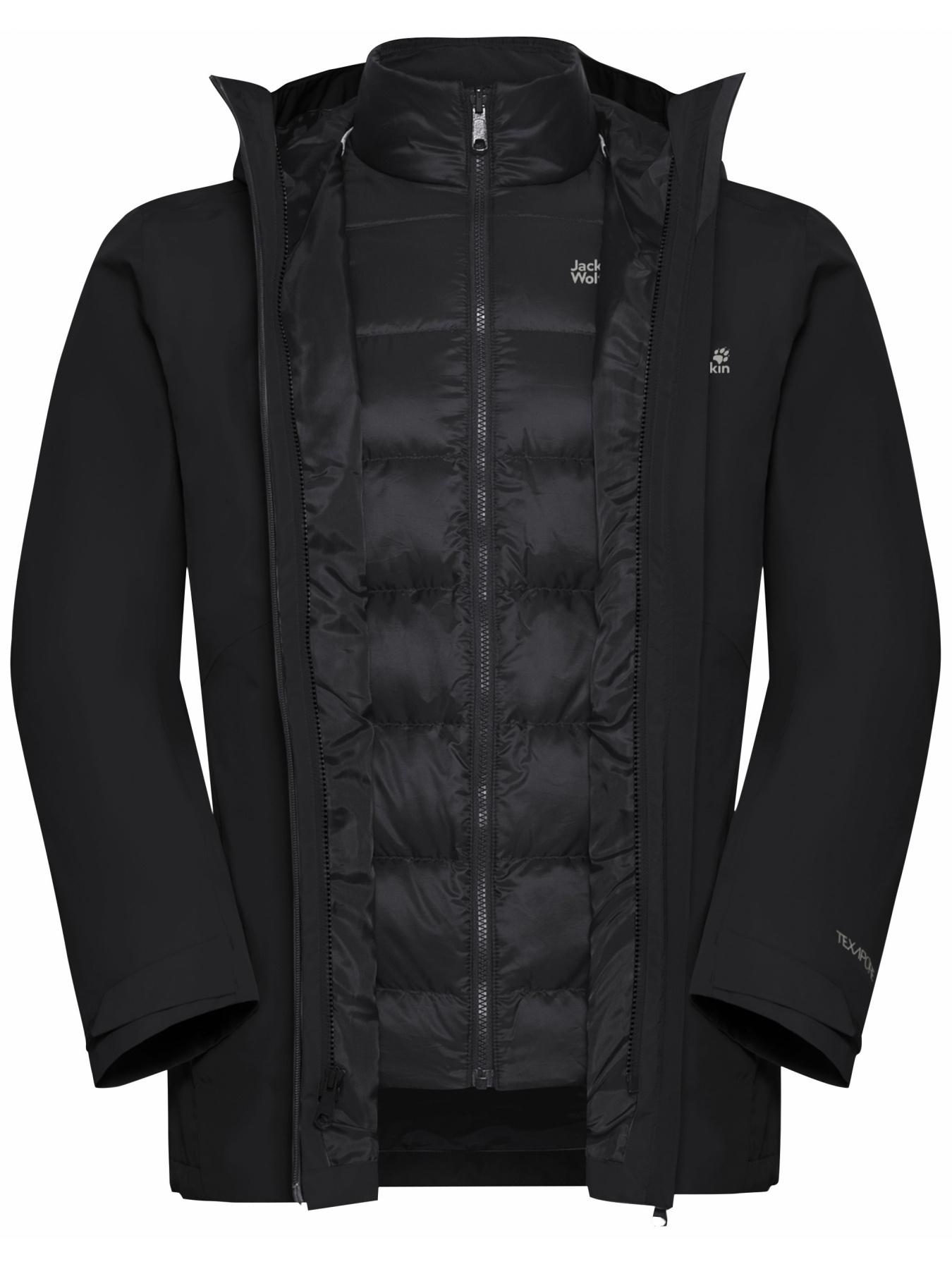 Зимняя куртка Jack Wolfskin Icecape 3in1 down jkt m down rds модель A65265_6000 Фото