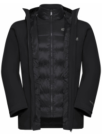 Зимняя куртка Jack Wolfskin Icecape 3in1 down jkt m down rds модель A65265_6000 Фото